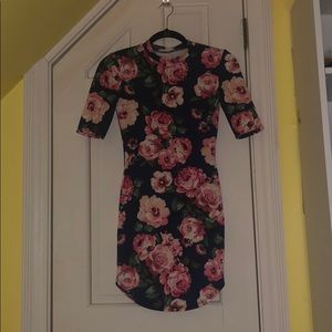 Floral Bodycon Dress